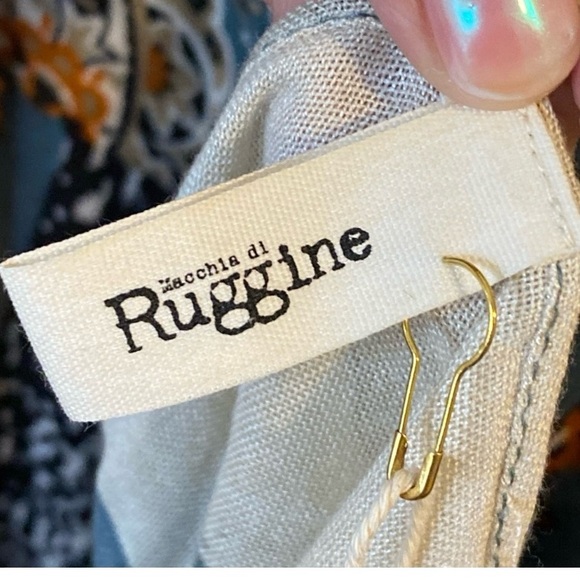 Macchia Di Ruggine Bohemian Paisley Kimono NWOT - Picture 4 of 6